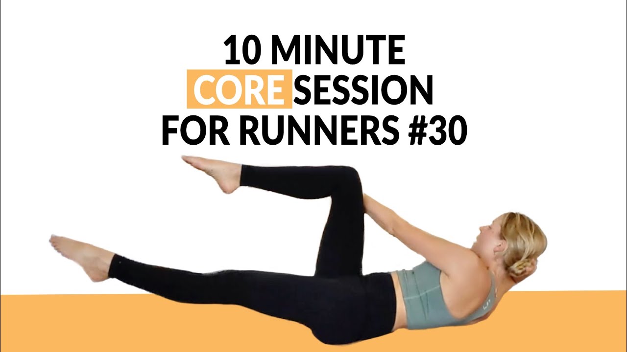 Pilates for runners - 10 min core strength session [Pre run core session #30]
