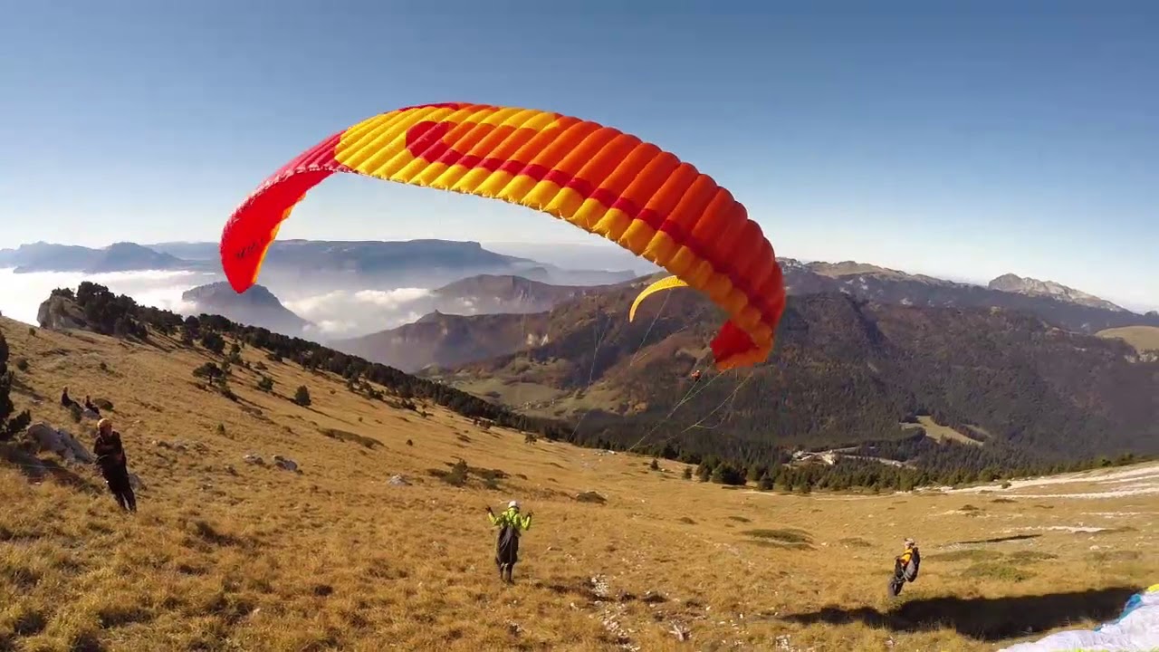 parapente vol rando /chamechaude br&egrave;che Arnaud  2016