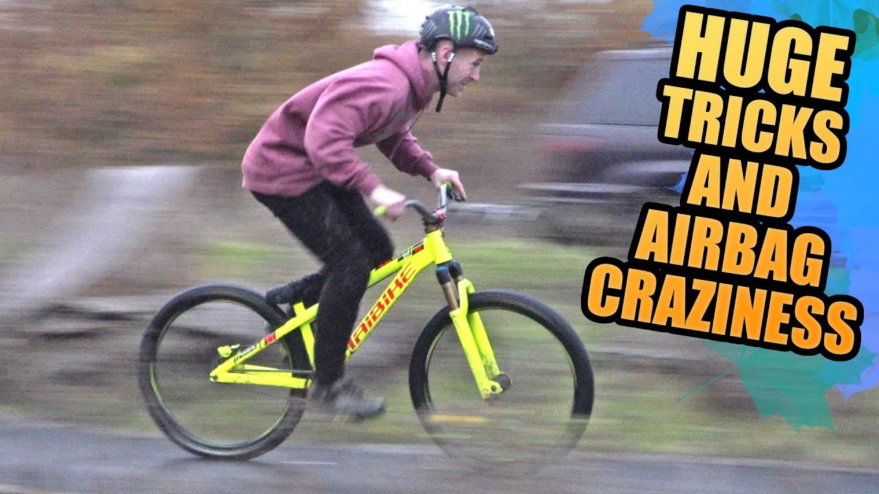 HUGE MTB TRICKS AND AIRBAG CRAZINESS - MY GENERATOR GOT STOLEN