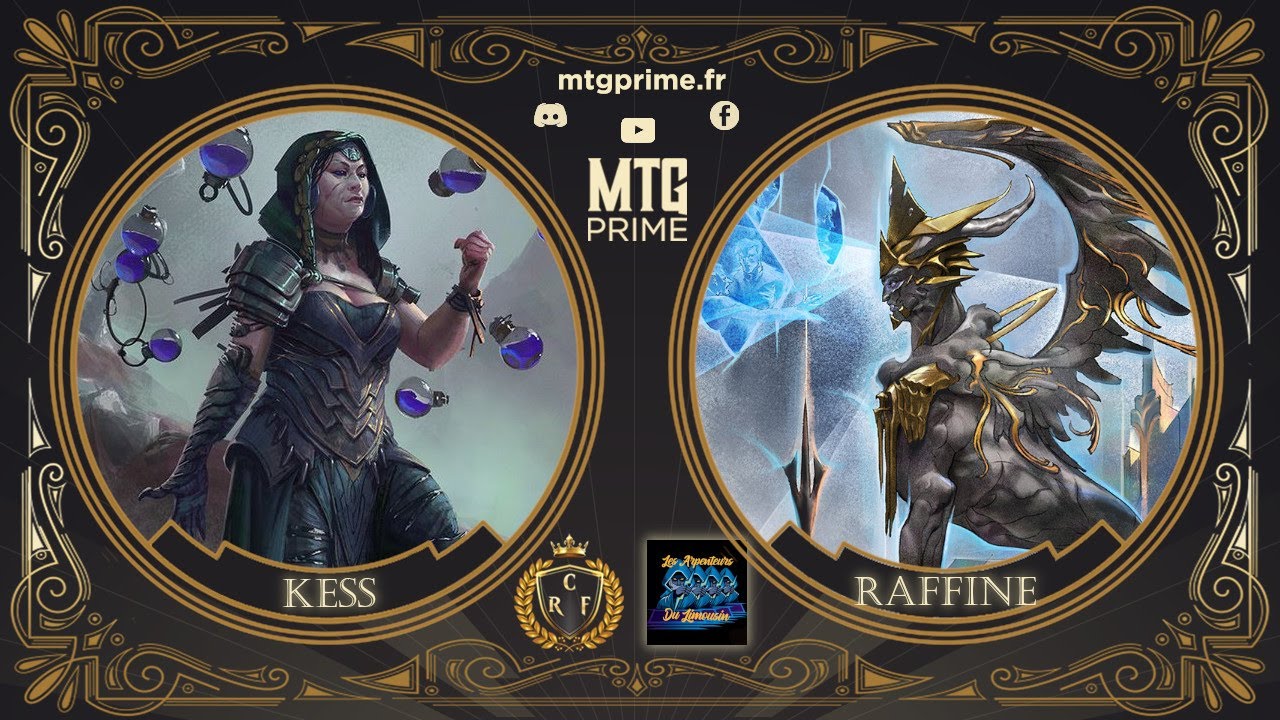 [CR LIMOUSIN] KESS VS RAFFINE- QUART - DUEL COMMANDER MAGIC THE GATHERING