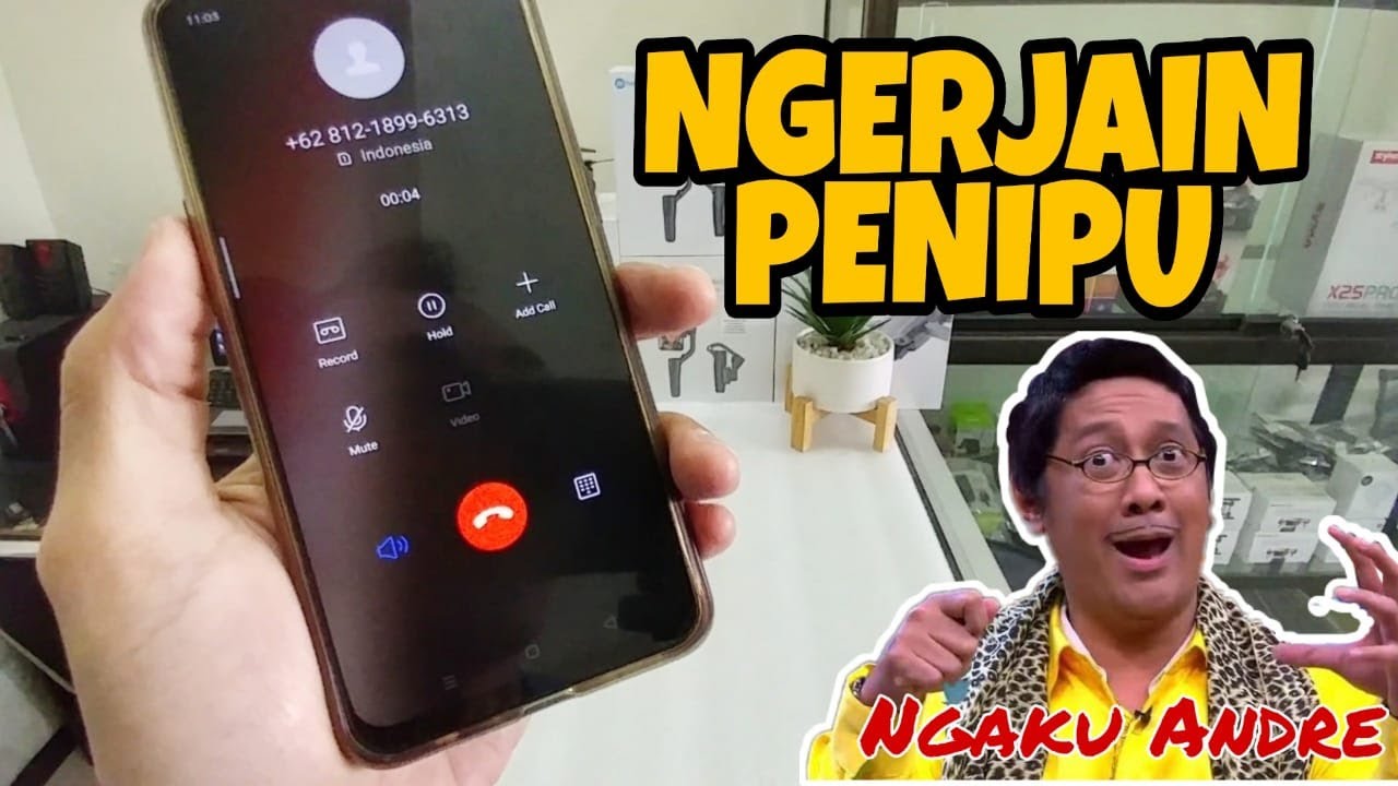 NGERJAIN PENIPU SAMPAI EMOSI - NGAKAK HABIS