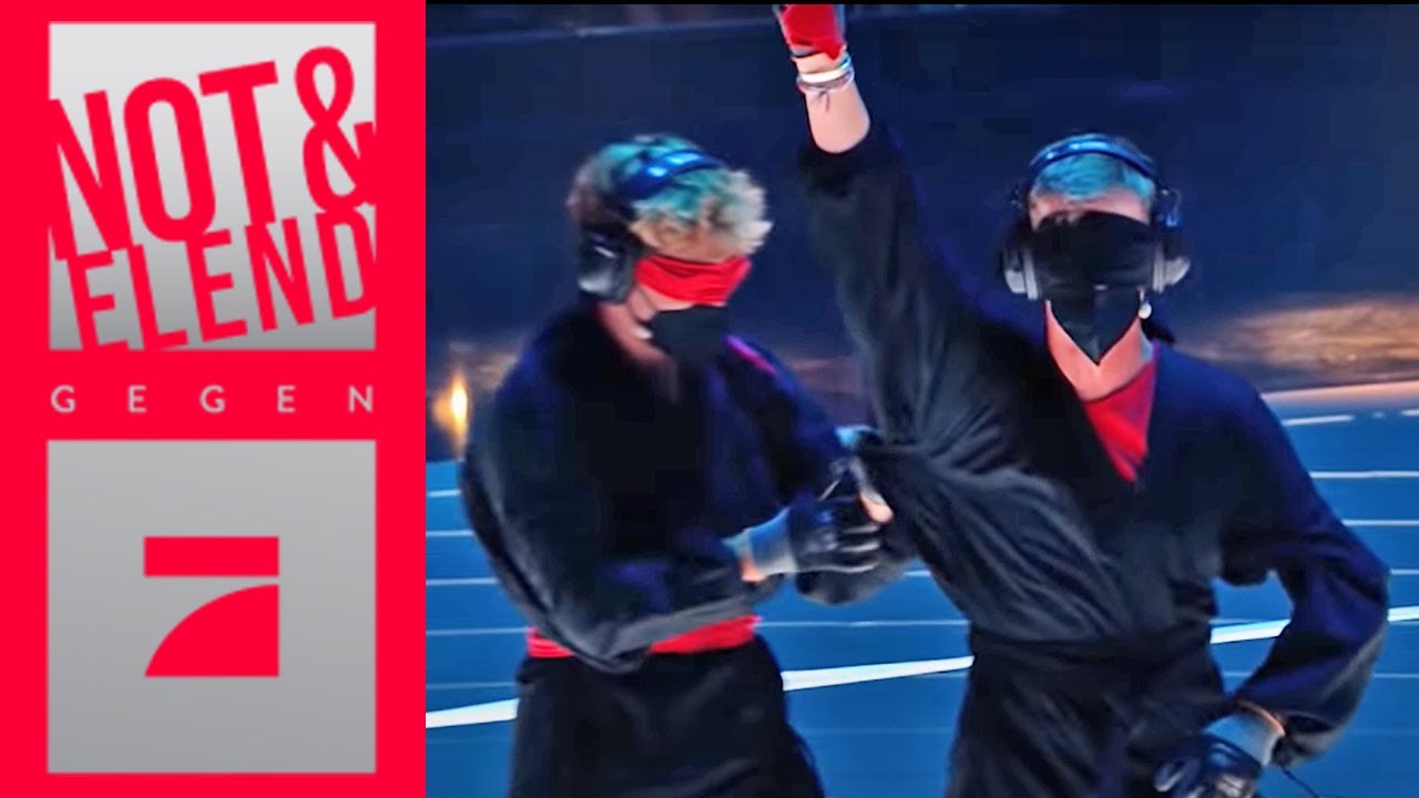 Blindes Ninja-Battle gegen Wincent Weiss & Kostja Ullmann | Spiel 4 | Joko & Klaas gegen ProSieben