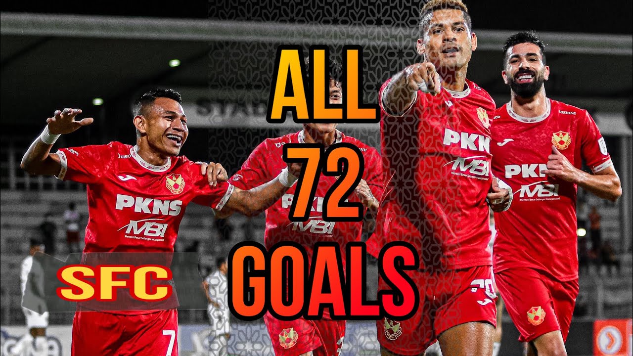 SEMUA 72 GOL SELANGOR FC LIGA SUPER MALAYSIA 2023 | ALL GOALS MALAYSIA SUPER LEAUGE | RUNNERS UP