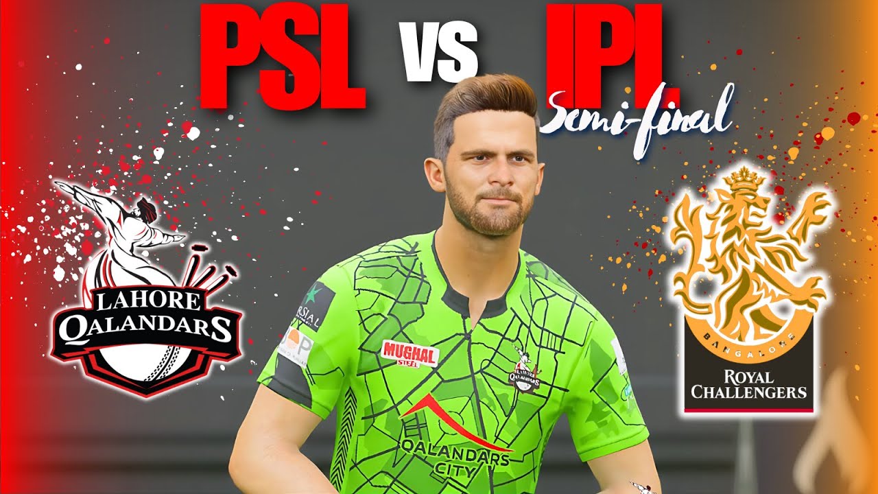 Shaheen vs Kohli: 1st Semi Final🔥 🏏 Royal Challengers Bangalore vs Lahore Qalandars 🏏 Cricket 24