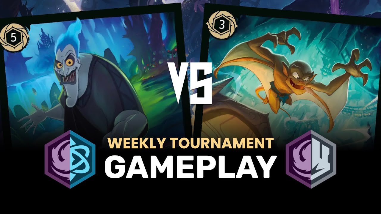 Weekly Tournament:  Blurple vs Amethys-Steel (2) | Disney Lorcana