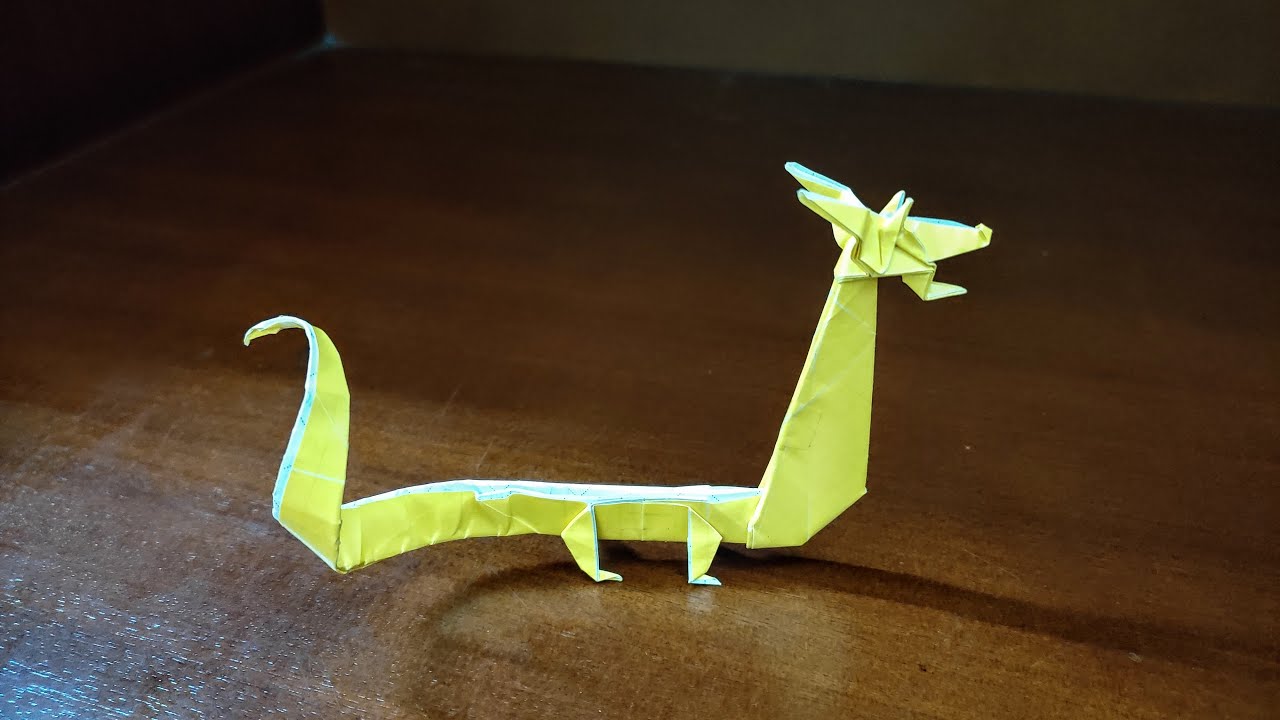 Origami Chinese Dragon - How To Fold A Paper Chinese Dragon