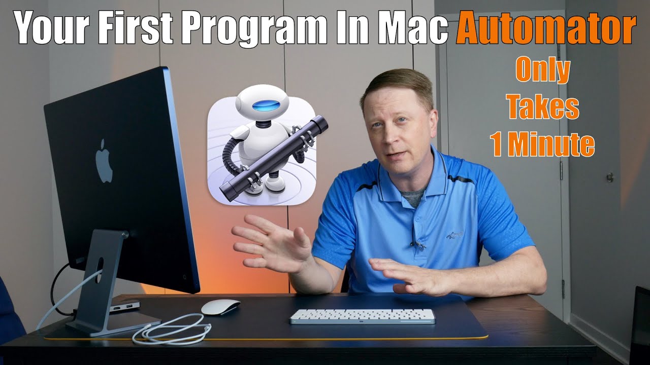 Your First Program in MacOS Automator - Instant Text To Speech