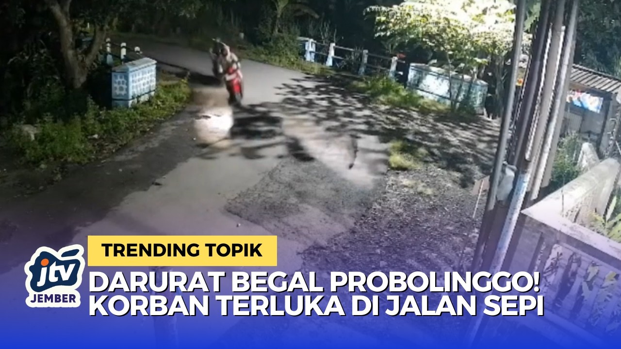 Detik Detik Karyawan SPPG Dibegal! Motor Raib Dibawa Pelaku Bercelurit
