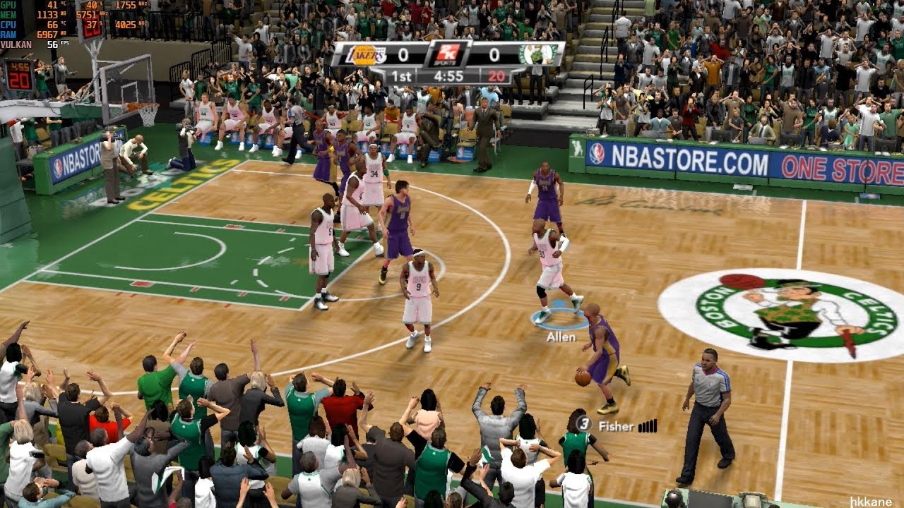 rpcs3 NBA 2K9 Ryzen 5 3600 Test