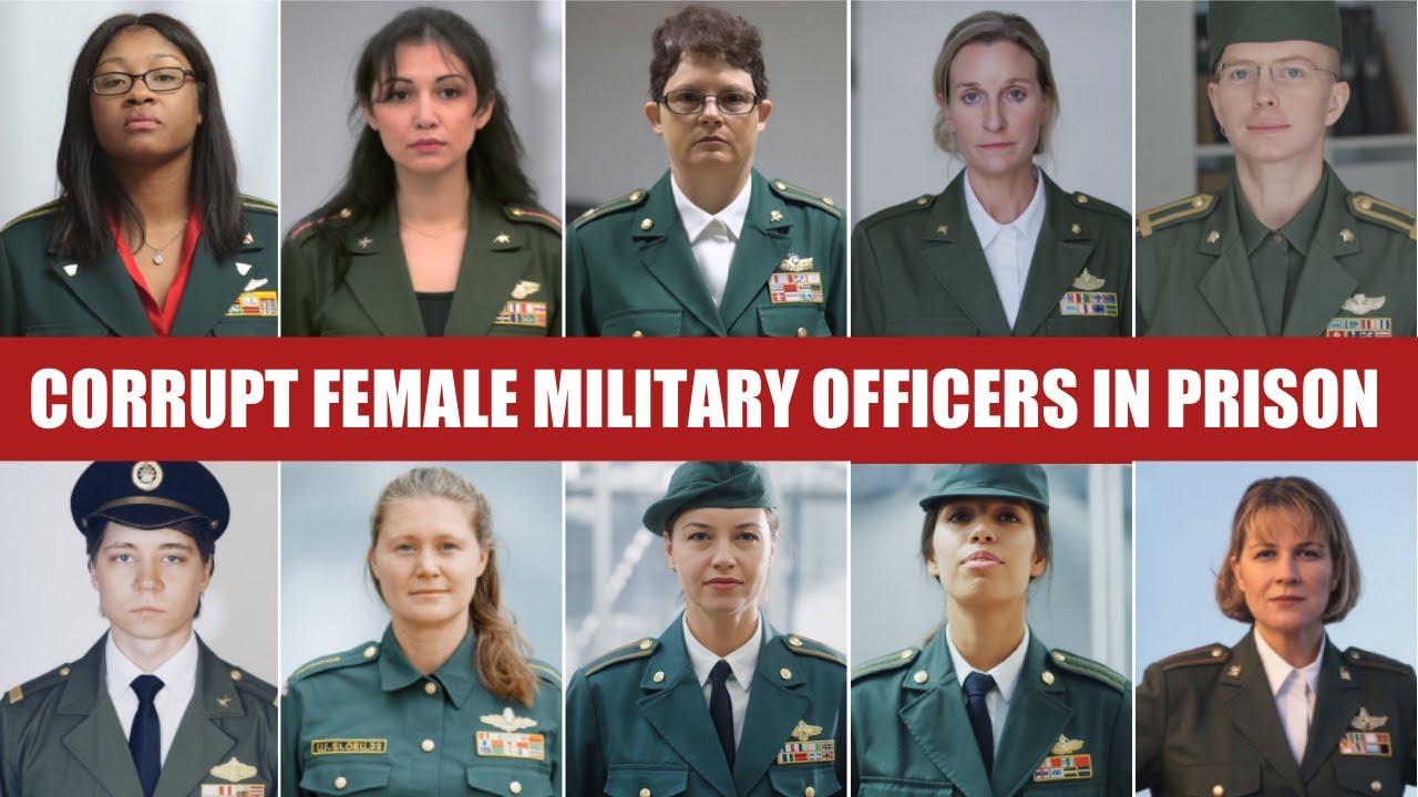 10 Most Corrupt Female Military Officers Sentenced To Prison For Horrible Crimes