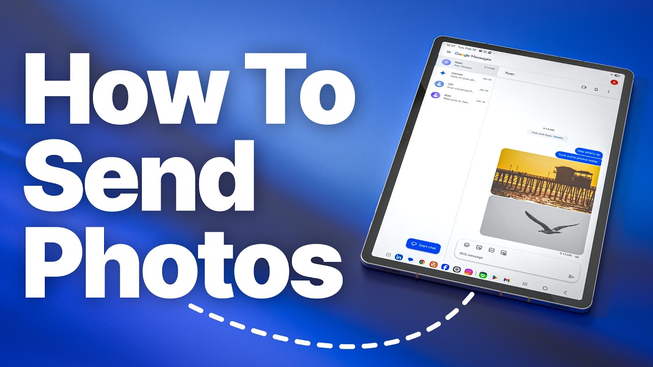 How to Send Photos on Android Tablets
