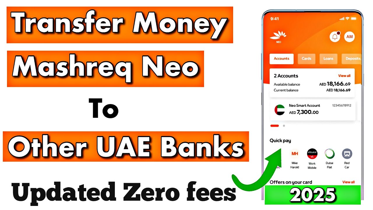 How to Send Money From Mashreq Neo to Other Bank Account (Mashreq Neo Money Transfer 2026)