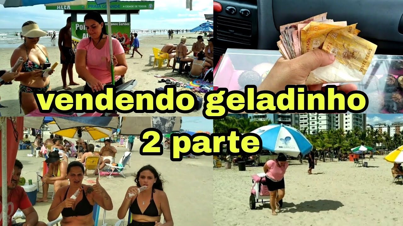 VENDENDO GELADINHO GOURMET NA PRAIA | 2 PARTE RESULTADO