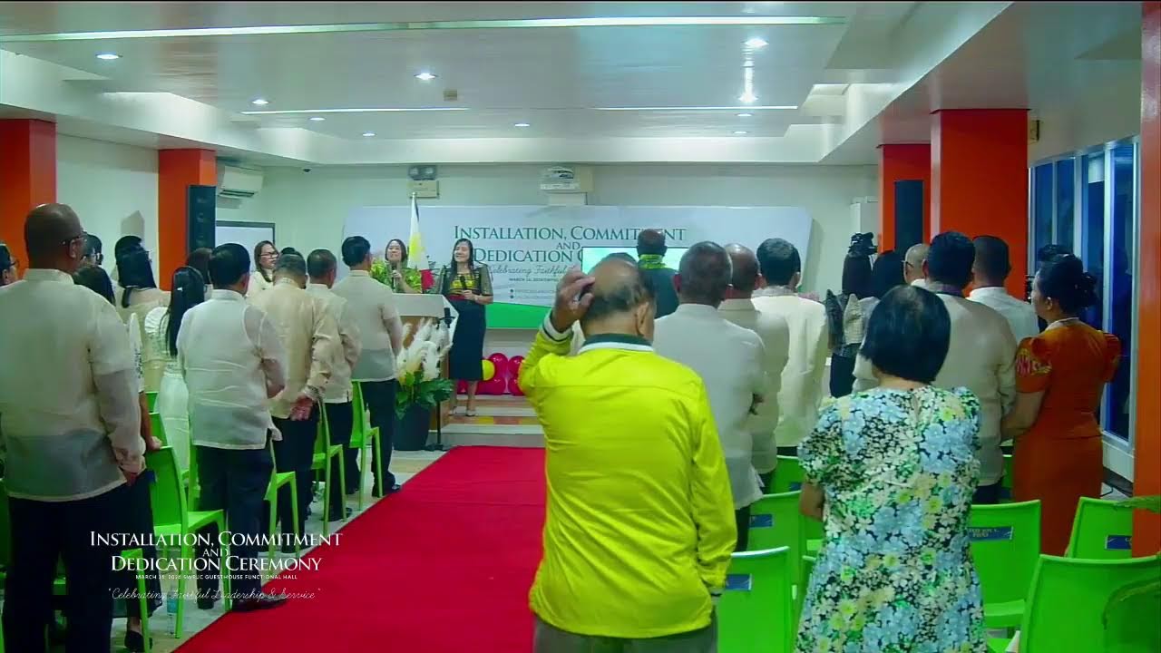 Live | Installation Commitment and Dedication Ceremony | March 16, 2026