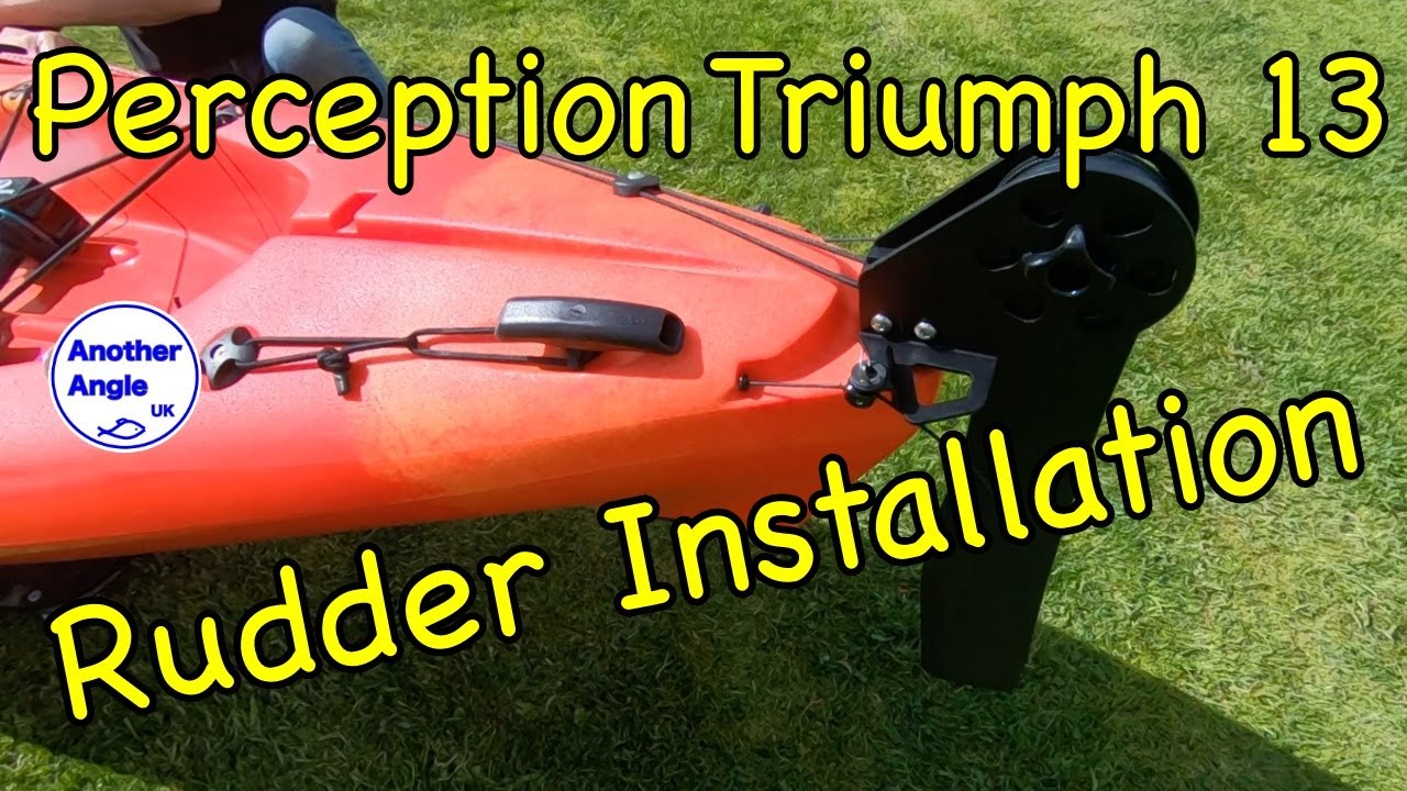 Perception Triumph 13 Kayak Rudder kit Installation.