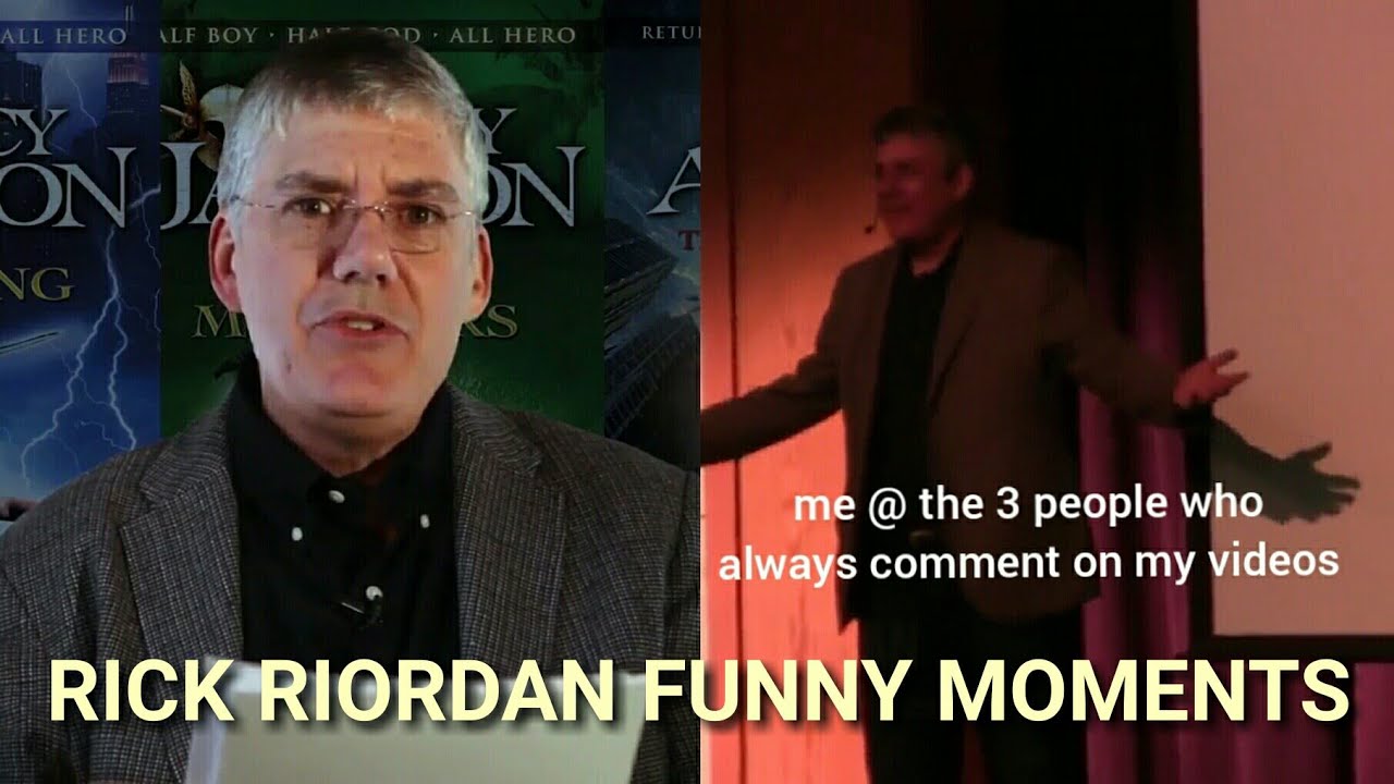 Rick Riordan funny moments
