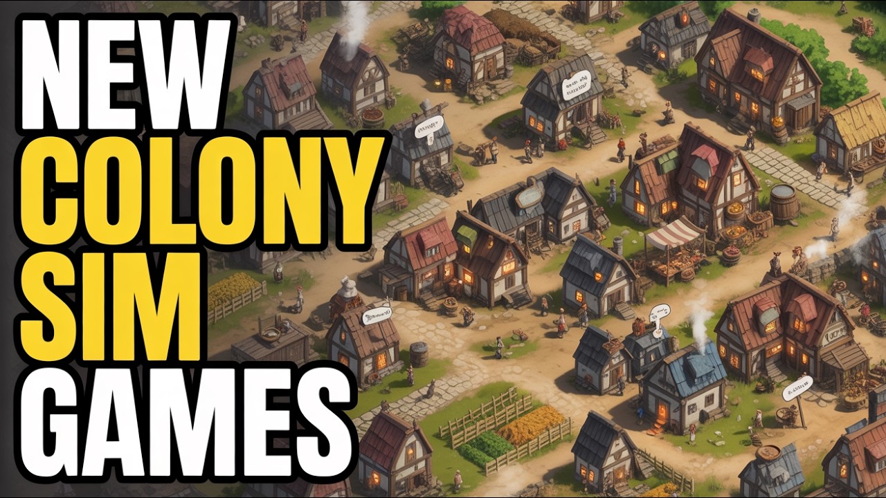 15 Upcoming Colony Sim Games You Need to See