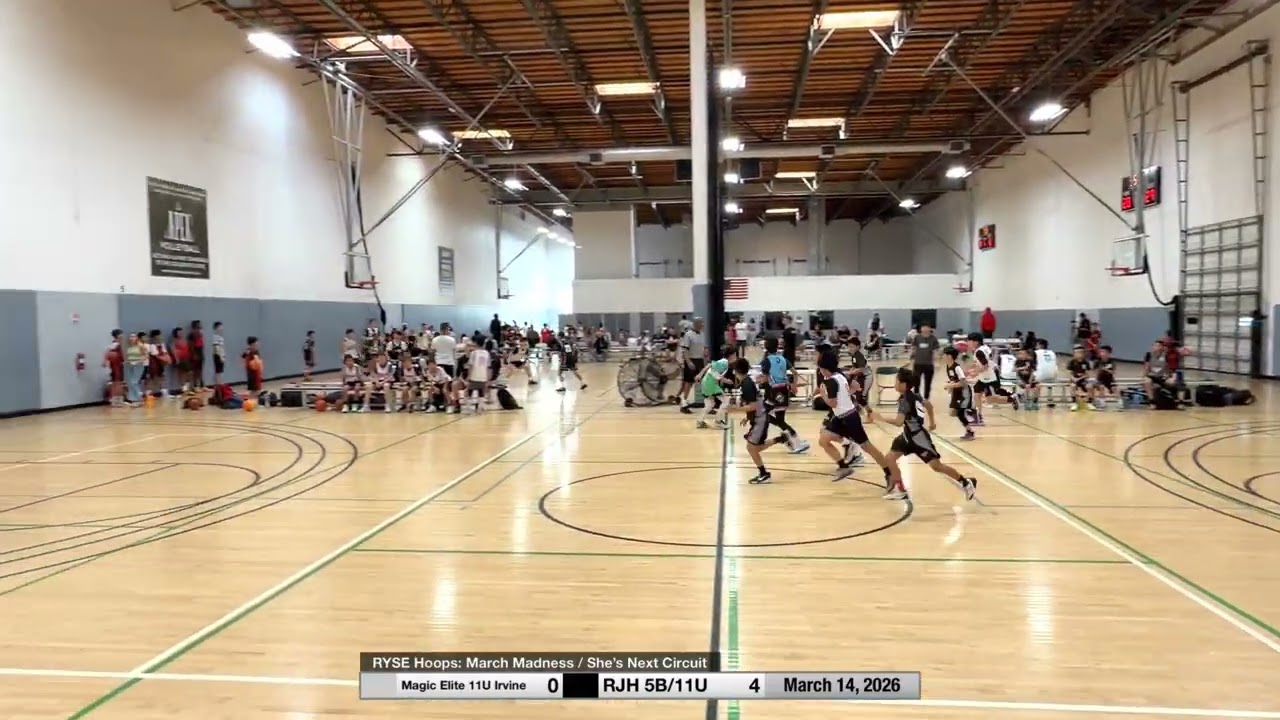 3/14/26 Magic Elite 11U Irvine vs RJH 5B/11U - RYSE Hoops: March Madness / She’s Next Circuit