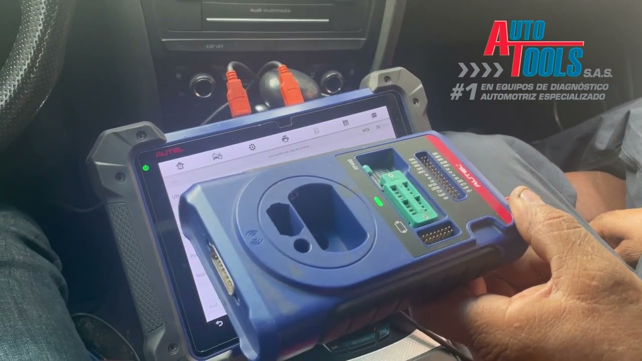 como programar todas las llaves perdidas Audi IM608 autel