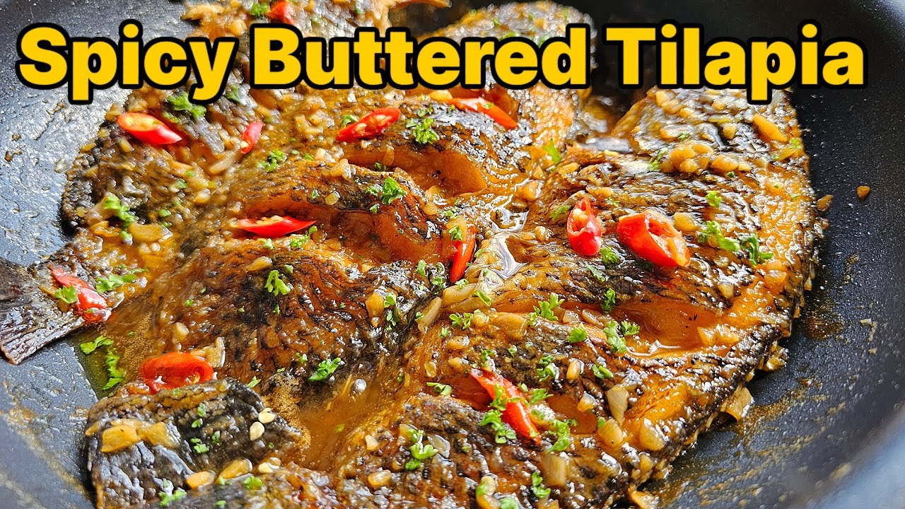 Easy Buttered Tilapia Recipe &ndash; Rich, Flavorful & Perfectly Pan-Seared!