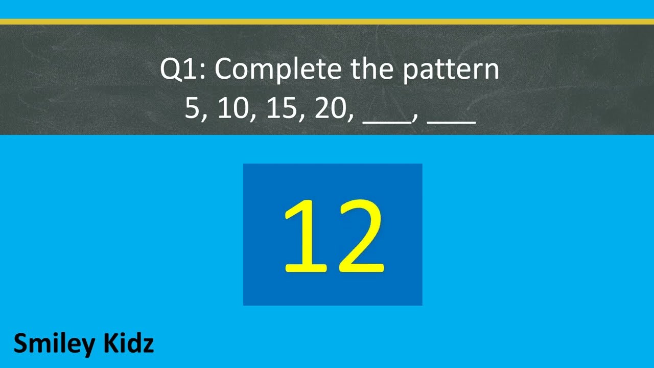 Shapes and patterns | Class 2 Maths | Quiz | Part - 3