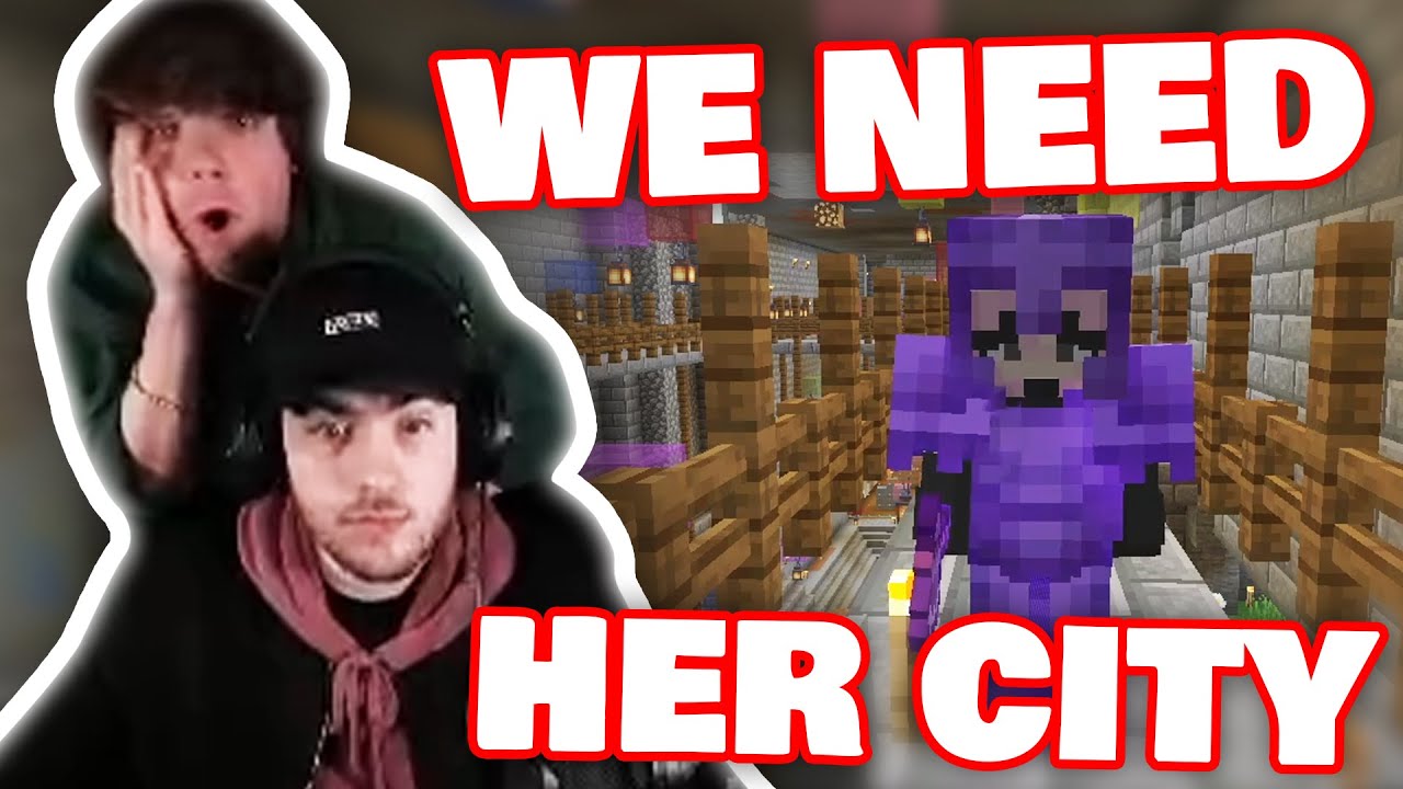 Sapnap & Karl REACT To Niki's UNDERGROUND CITY And Want To MERGE IT With Their KINGDOM! DREAM SMP