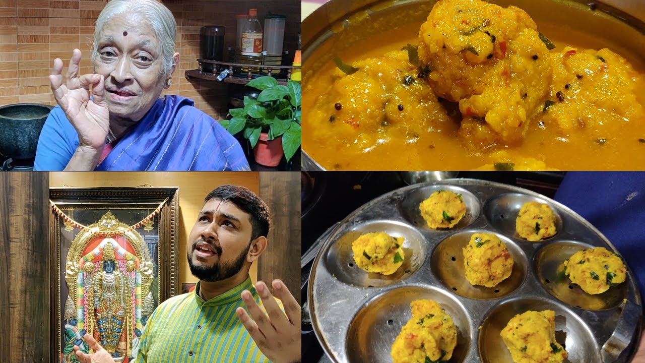 PARUPPU URUNDAI KUZHAMBU | Happy New Year | R.P Shravan singing Thiruppavai | Traditional Sambhar