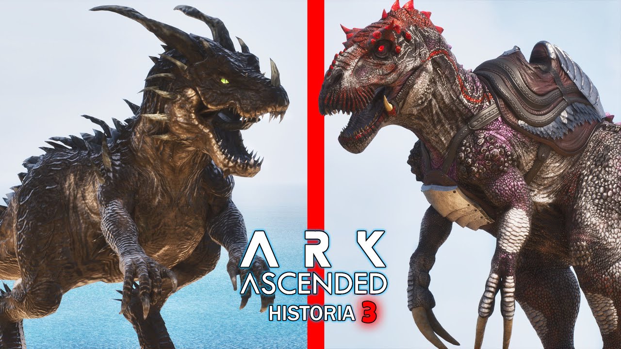 NUEVO DINOSAURIO DEMONIO Y TYRANNODOMINATOR SUPERMUTANTE ARK Ascended Historia