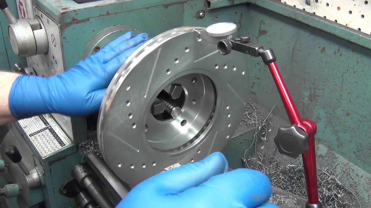 Datsun 311 Rotor Machining - Altima Drilled and Slotted