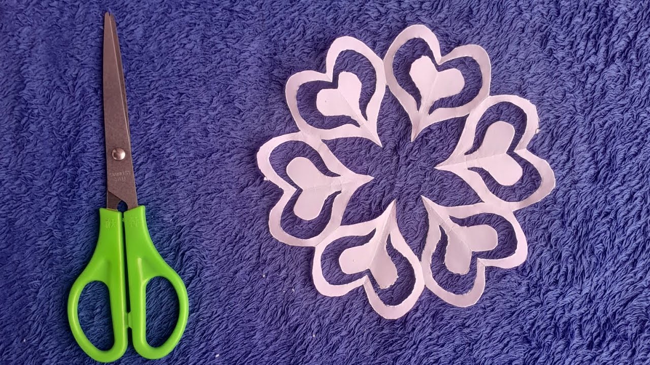 Make a Beautiful Snowflake from Paper | DIY Craft