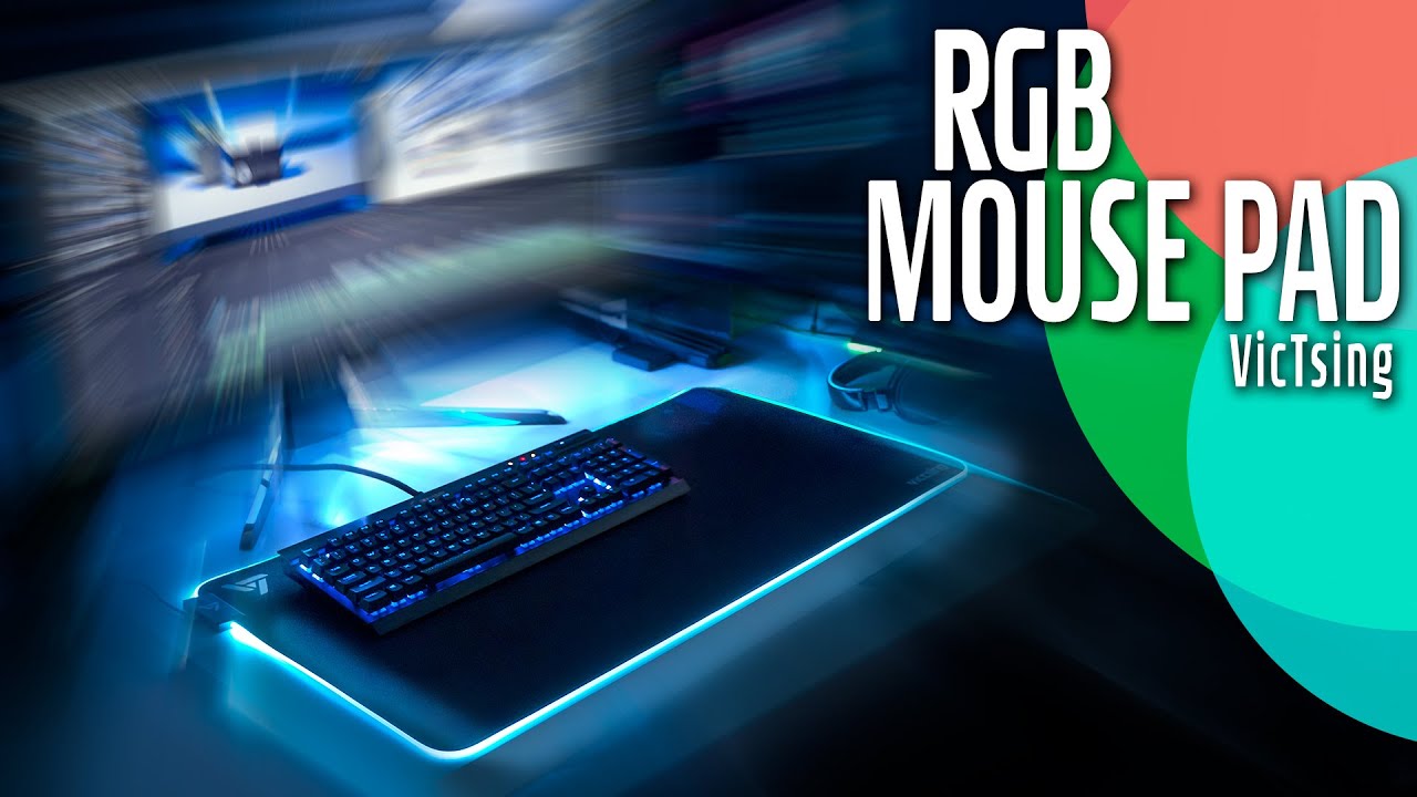 VicTsing RGB Gaming Mouse Pad Review