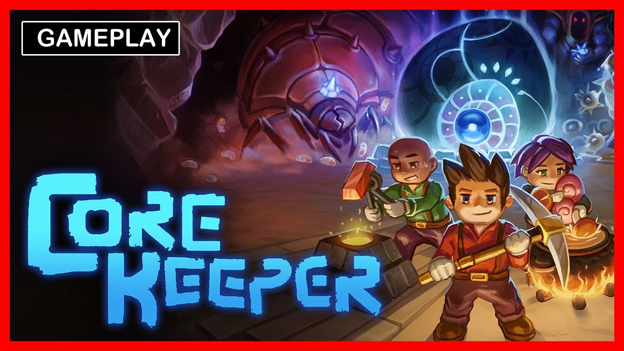 Core Keeper, Gameplay no Xbox Series X | Jogo Sandbox de A&ccedil;&atilde;o e Aventura com elementos de RPG