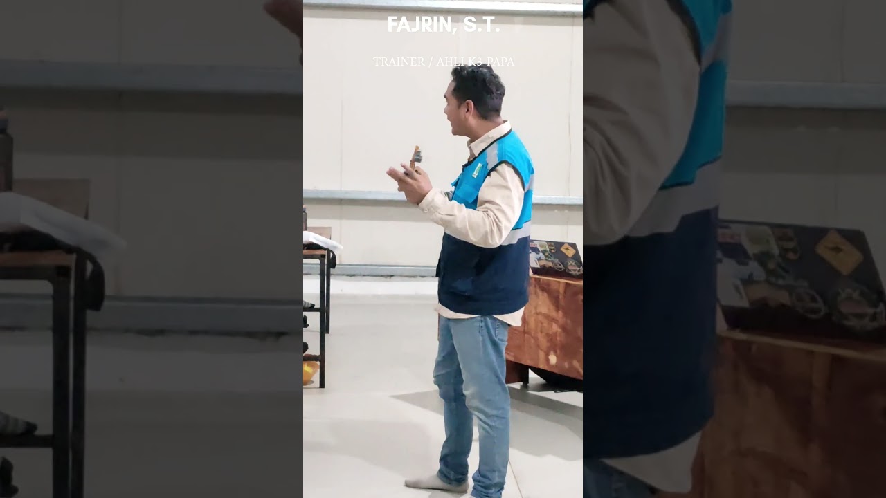 FAJRIN, S.T. - FAJRIN ALAMO - TRAINER / AHLI K3 #ahlik3 #fajrinalamo #shorts