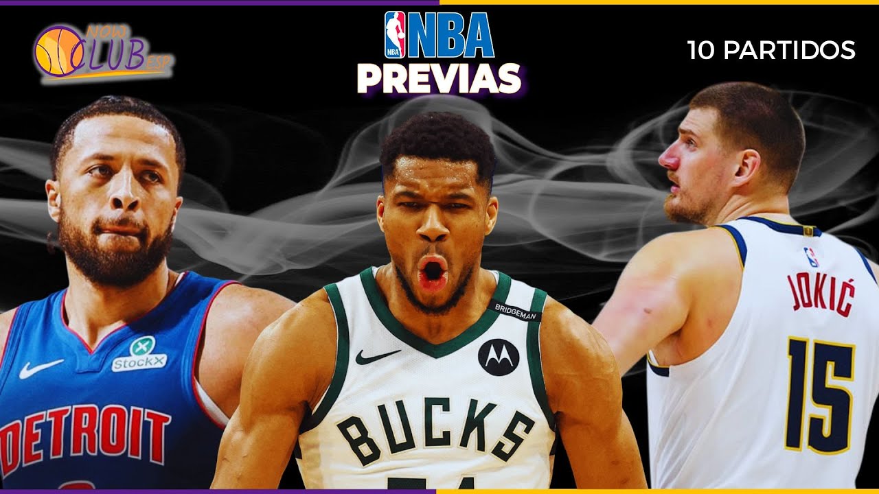 PREVIAS partidos NBA | 03.02.2026 | #102 JOKIC AMENAZA a DETROIT; TODOS PENDIENTES de GIANNIS
