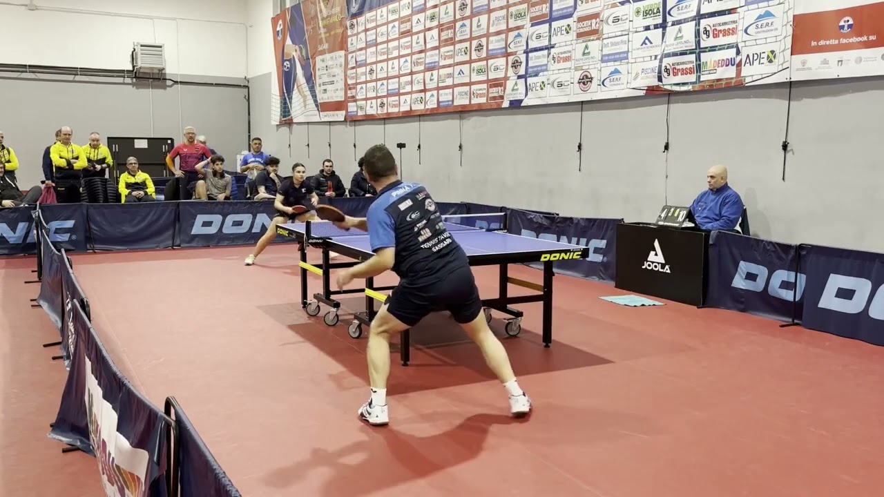 Pinna Tonino - Minurri Sofia | Tennistavolo Sassari - TT Muravera A | Serie B2 Gir. F