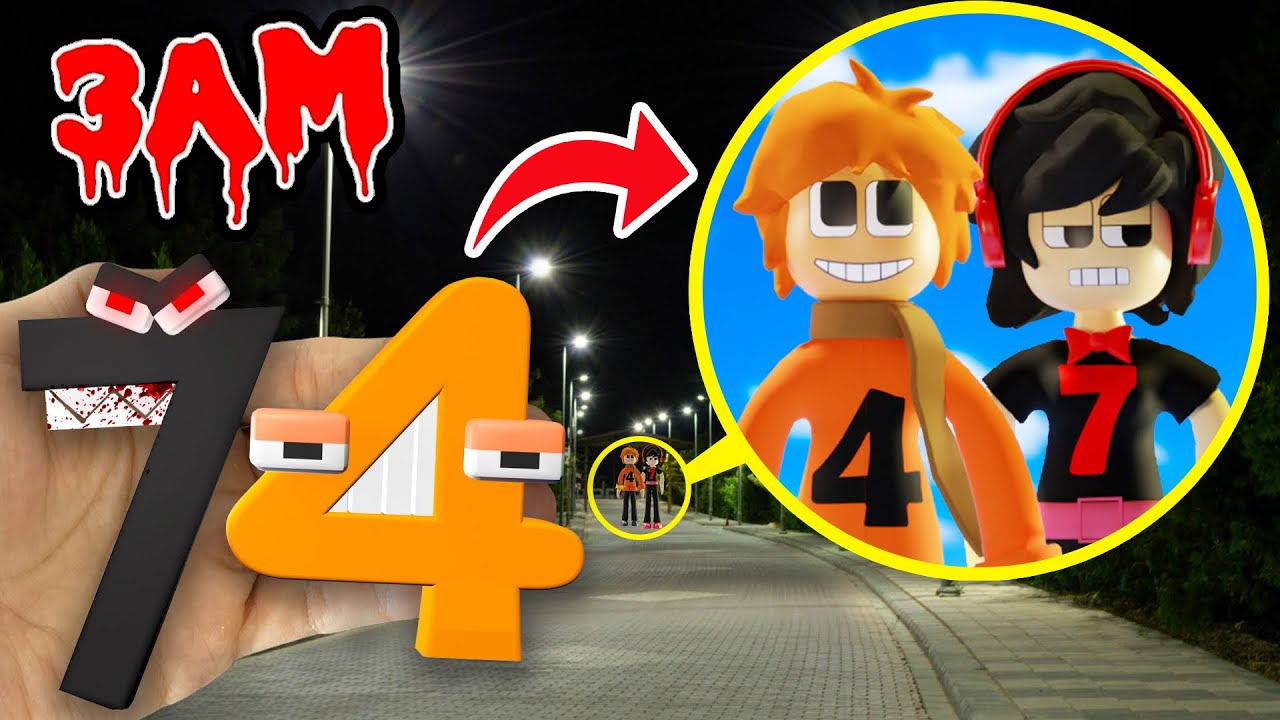 DO NOT MAKE NUMBER LORE ART AT 3AM!! *NUMBER LORE TRANSFORM INTO REAL PEOPLE* (ALPHABET LORE PARODY)