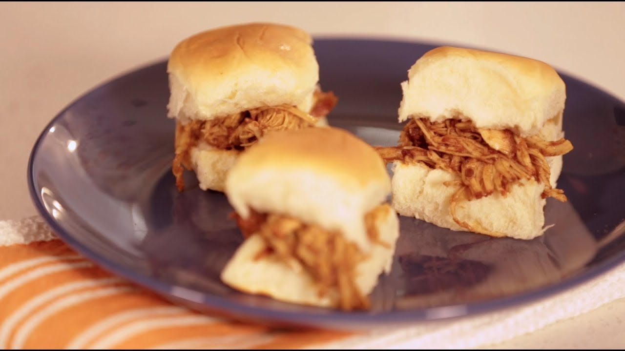 WiFi Enabled Slow Cooker Chipotle Sliders