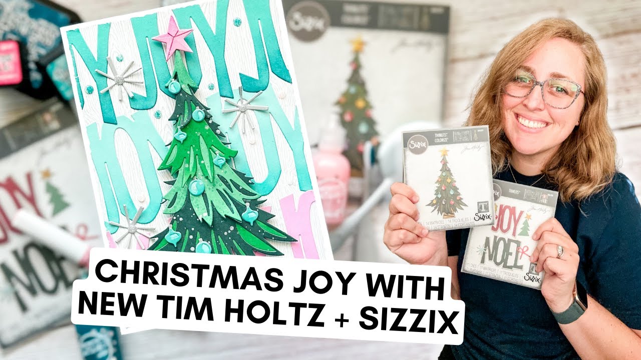 Christmas Joy with Tim Holtz & Sizzix [New Christmas Release!]