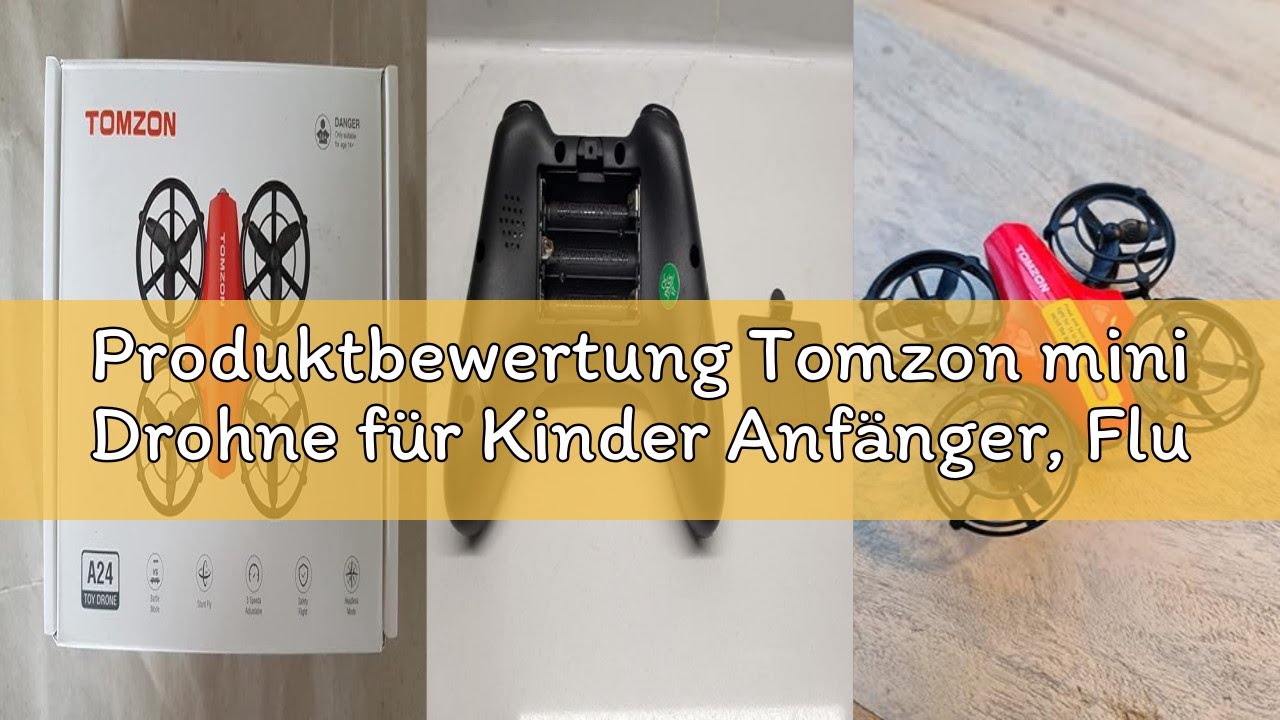 Produktbewertung Tomzon mini Drohne für Kinder Anfänger, Flugzeug ferngesteuert mit Kampfmodus, RC Q