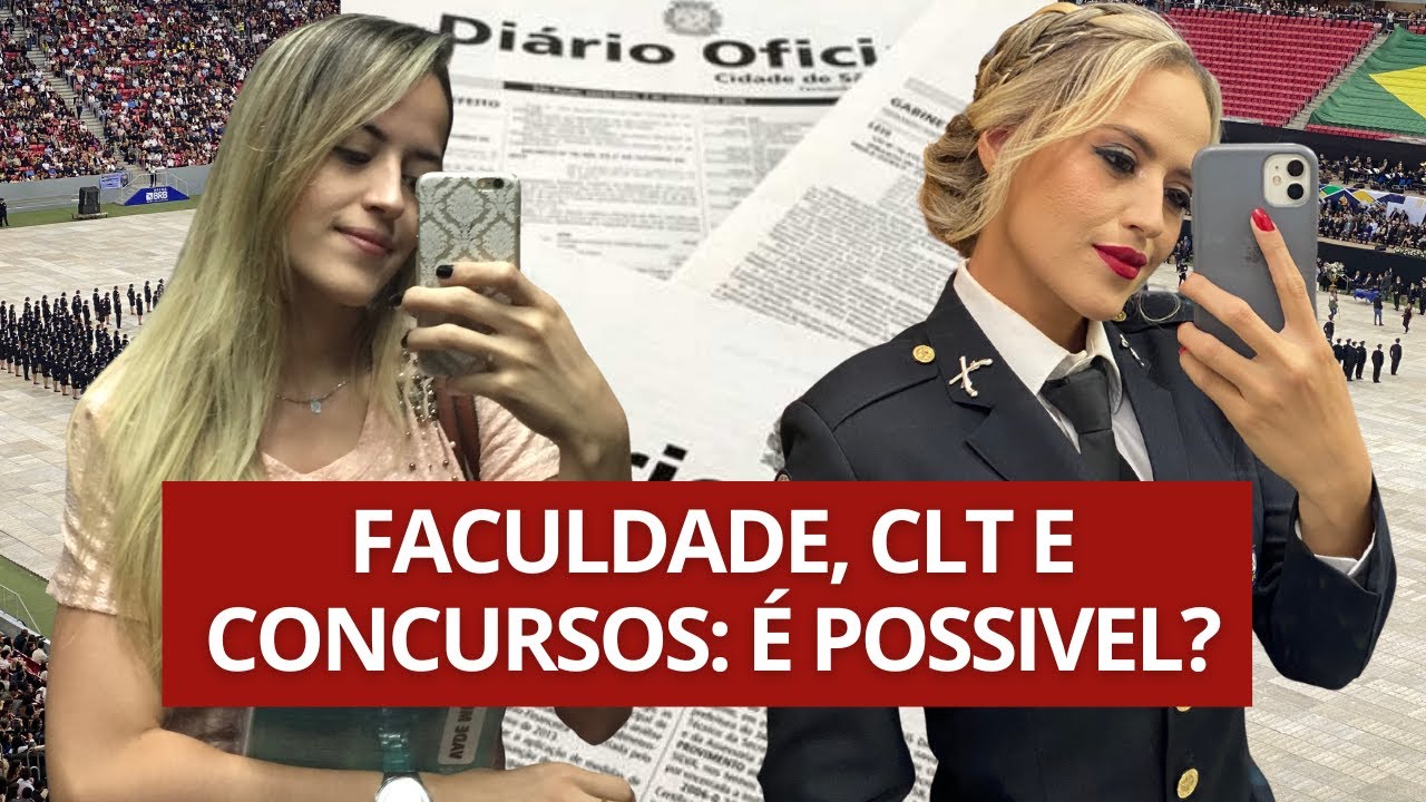 Passei na PMDF antes de me formar em Direito (e trabalhando no CLT)