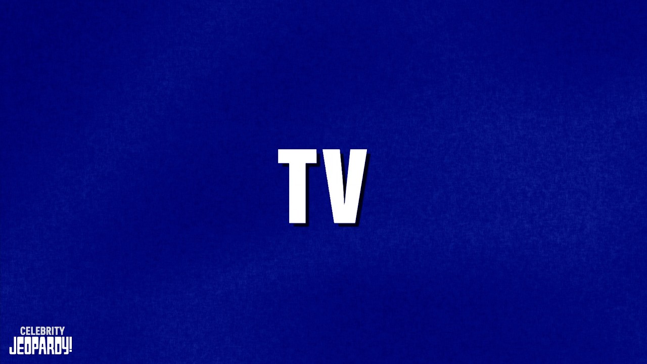 TV | Category | CELEBRITY JEOPARDY!