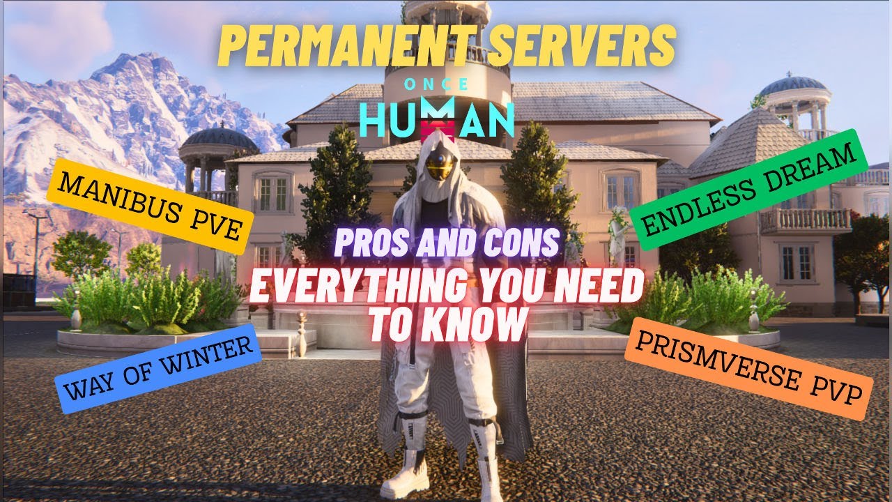 ПОСТОЯННЫЕ серверы в Once Human — всё, что вам нужно знать