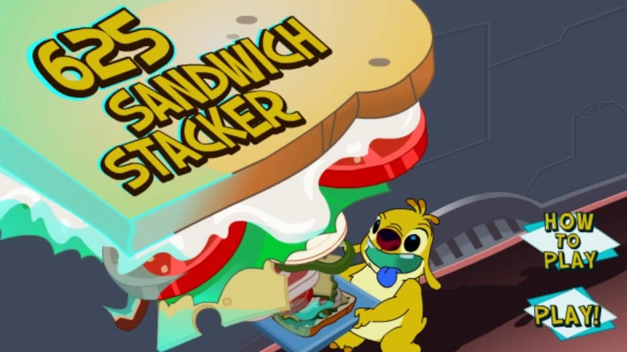 Disney's Lilo & Stitch: 625 Sandwich Stacker Gameplay (Part 1/2)