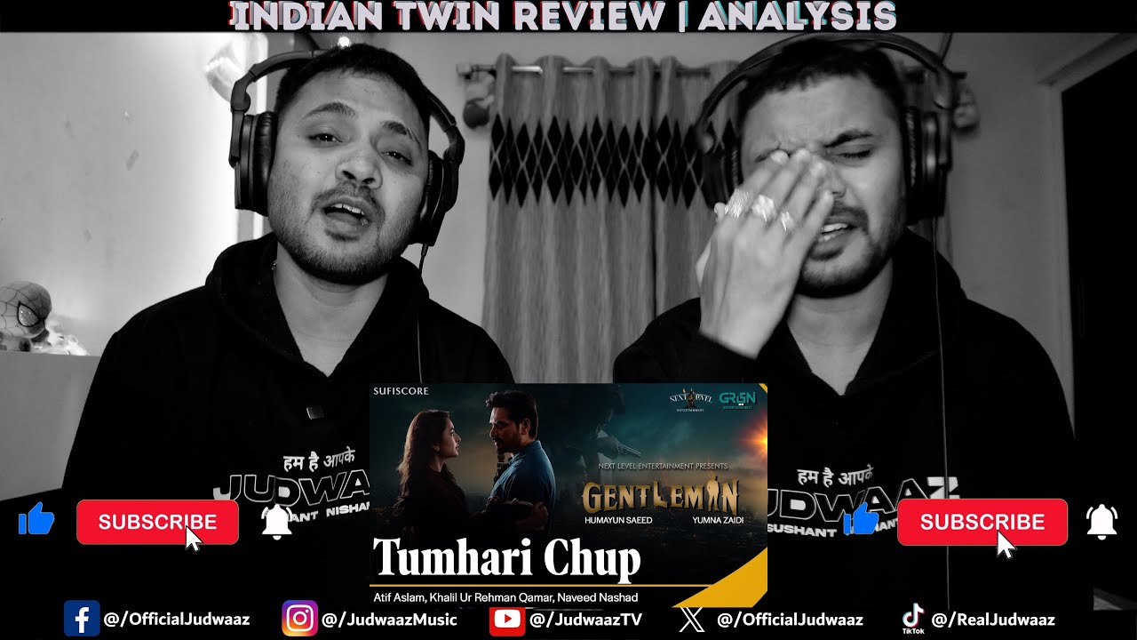 Tumhari Chup - Gentleman | Atif Aslam | Humayun Saeed, Yumna Zaidi, Zahid ahmed | Judwaaz