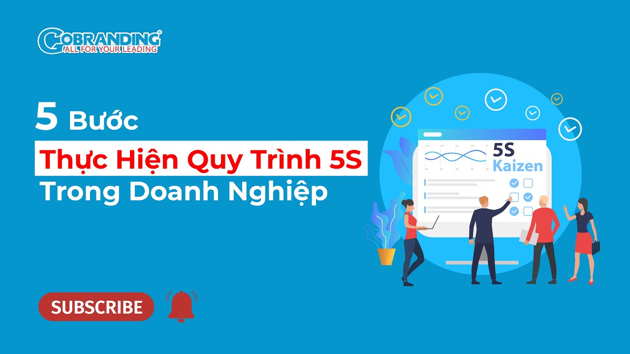 5 bước thực hiện quy trình 5S trong doanh nghiệp | GOBRANDING Official