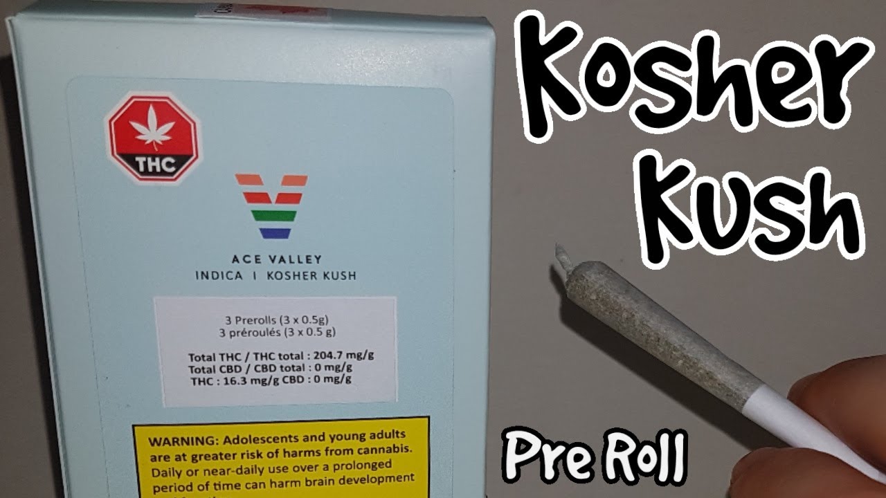Kosher Kush Indica pre-roll by Ace Valley