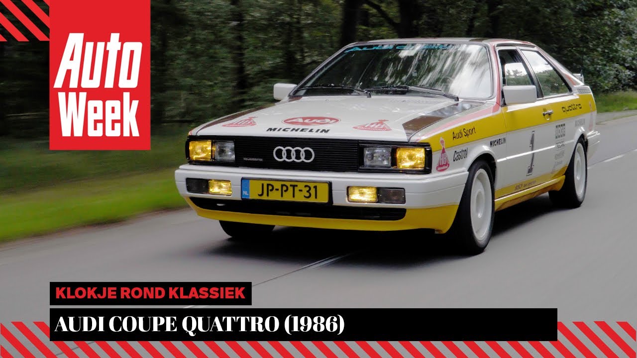 Audi Coupe Quattro (1986) - Klokje Rond Klassiek
