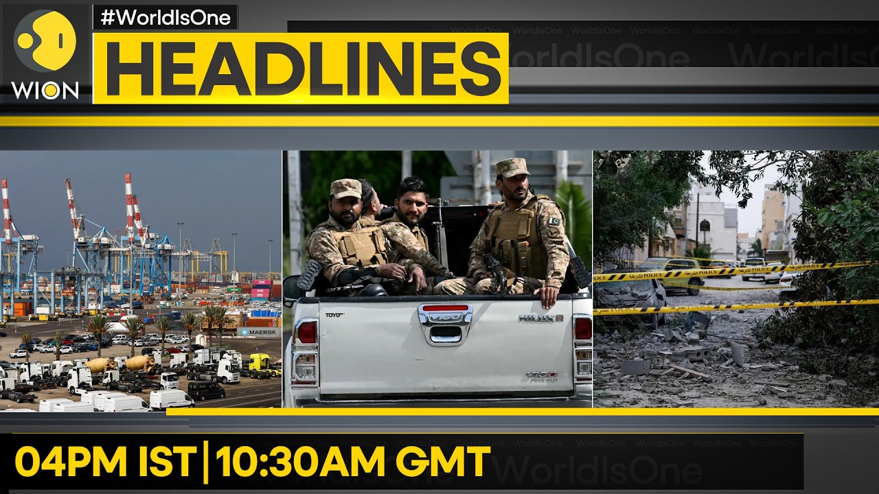 Hezbollah Strikes Southern Port of Ashdod | Kuwait Accuses Iran of Drone Strike | WION Headlines