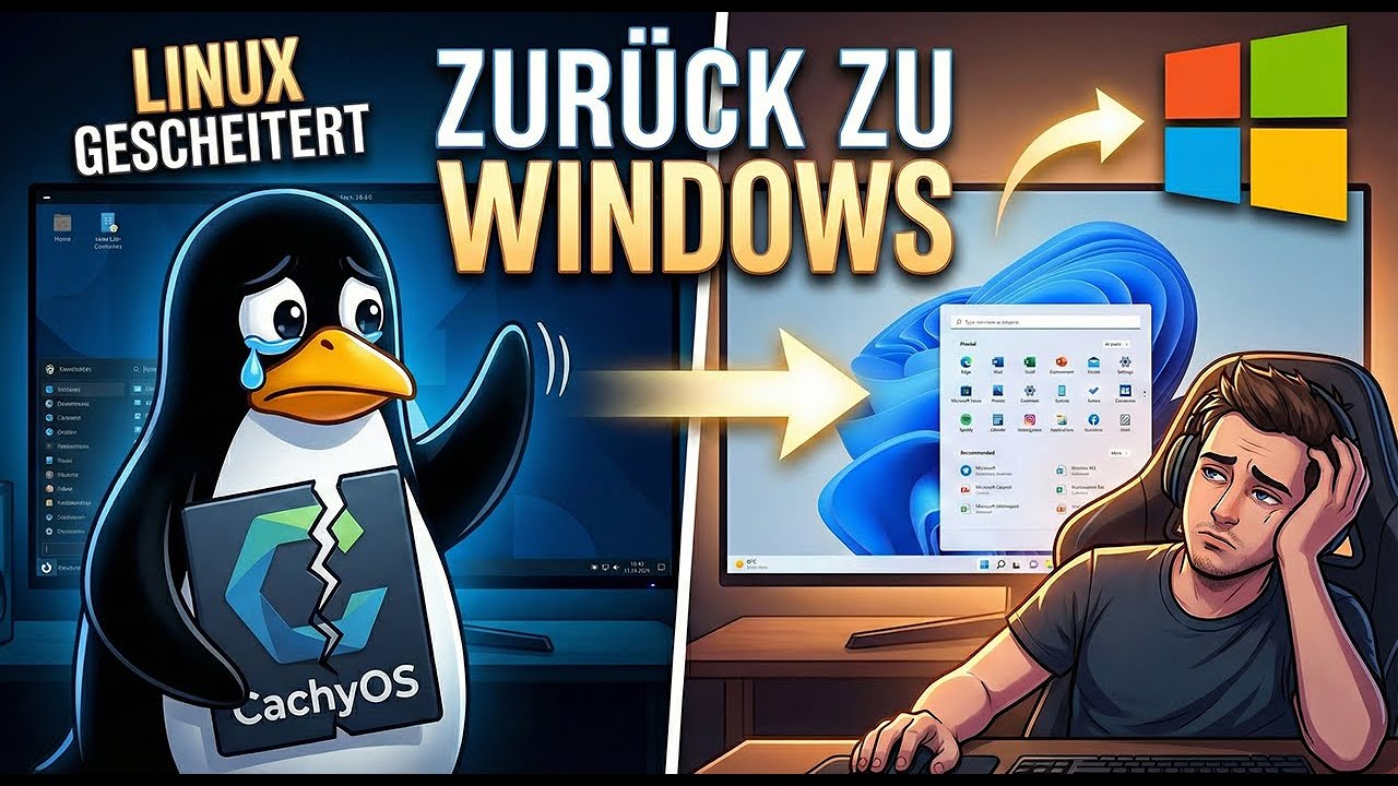 Tschüss Linux. Warum ich (leider) wieder zu Windows wechsle