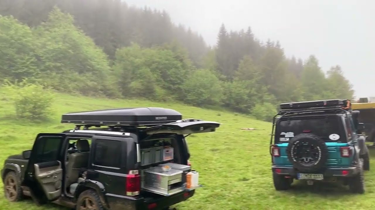 Karpaten Tag 4 – Geländewagentour Karpaten | Nebel, Matsch und Seilwinden-Action im Wald